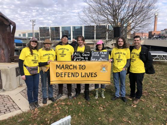 Libertarians March to Defend Lives.